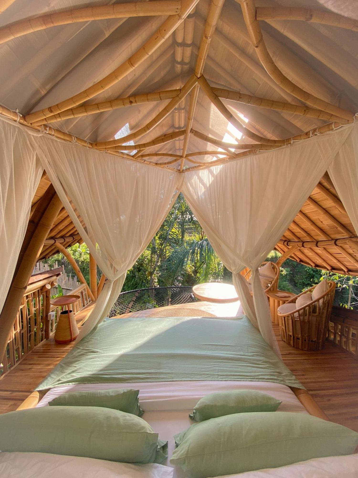 Wahem Eco Bamboo - Magical Bamboo House Ubud Bali Villa Luaran gambar