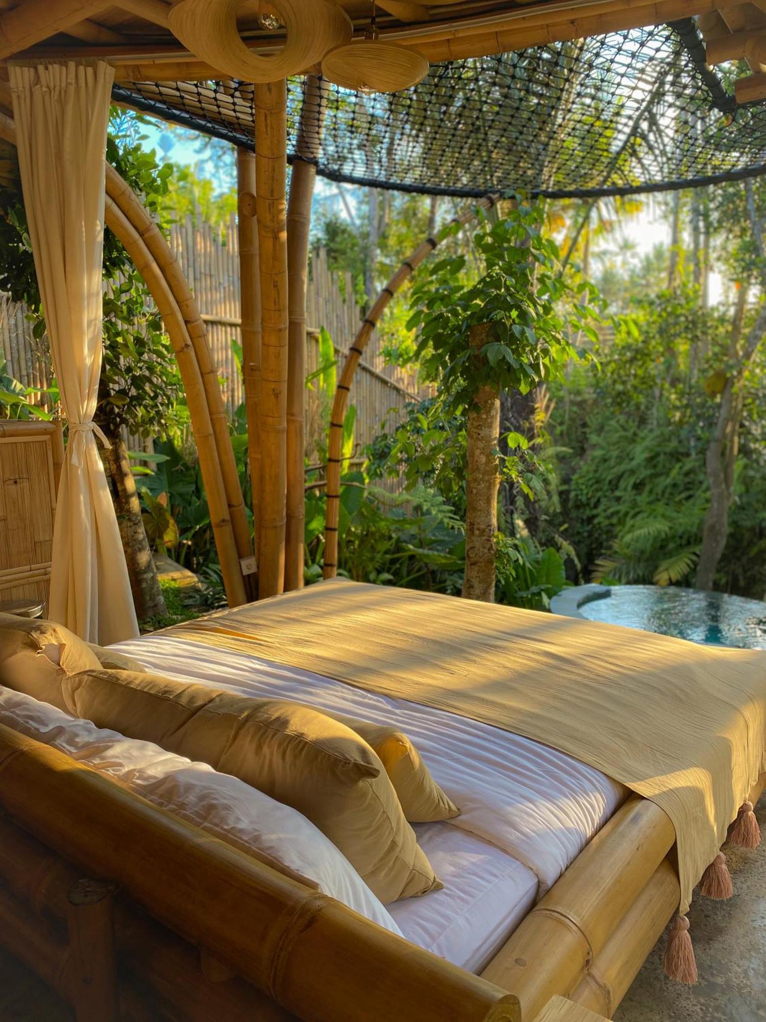 Wahem Eco Bamboo - Magical Bamboo House Ubud Bali Villa Luaran gambar