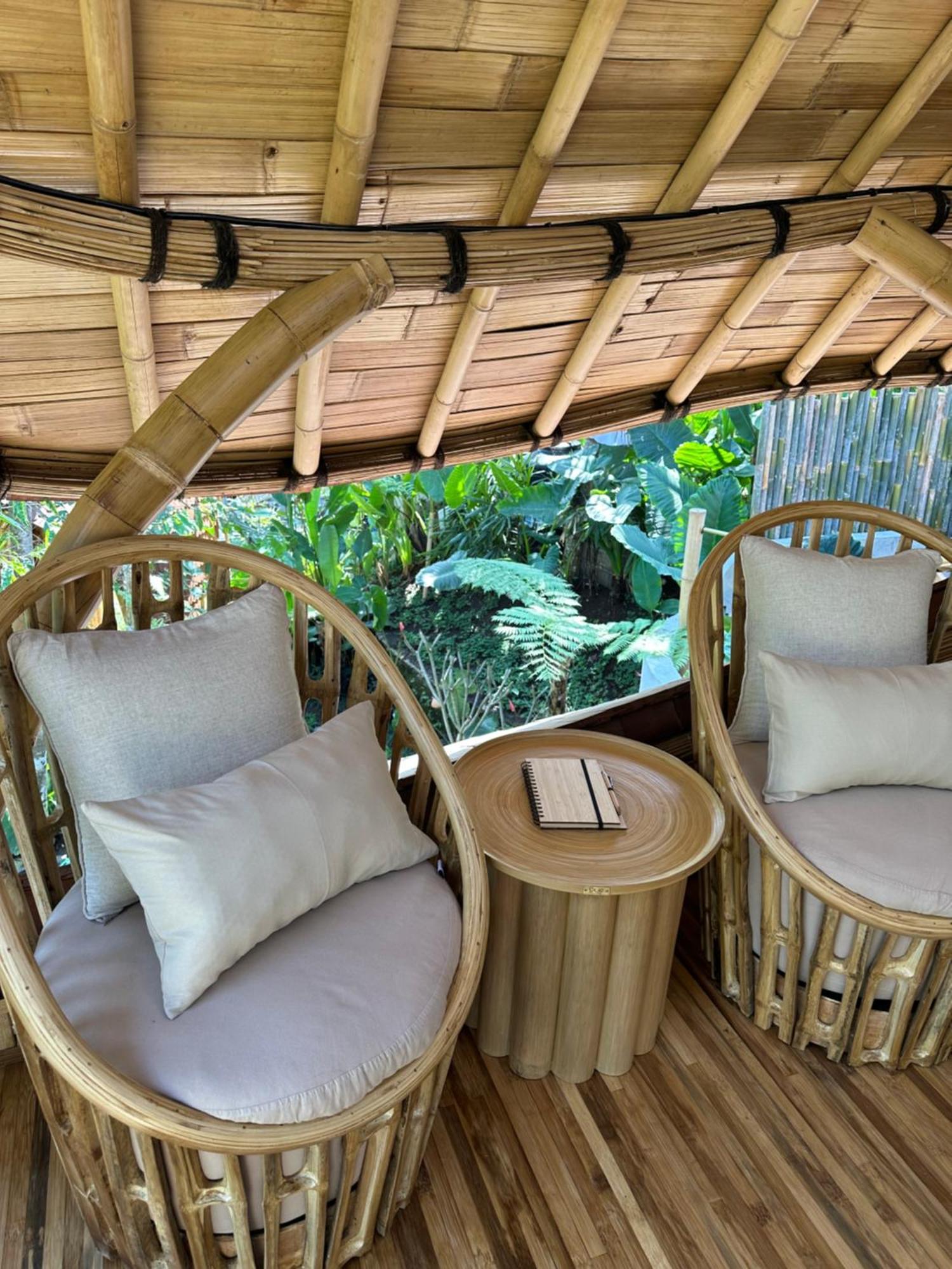 Wahem Eco Bamboo - Magical Bamboo House Ubud Bali Villa Luaran gambar