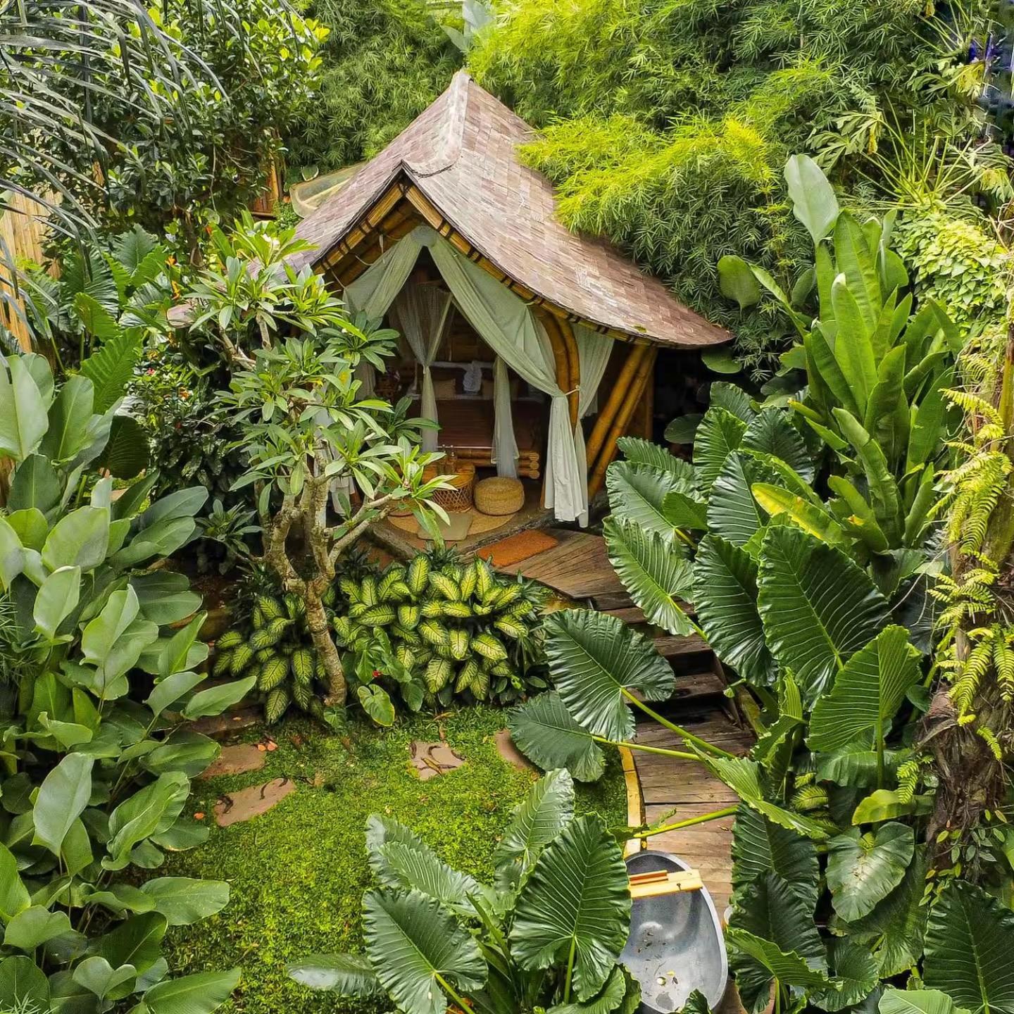 Wahem Eco Bamboo - Magical Bamboo House Ubud Bali Villa Luaran gambar