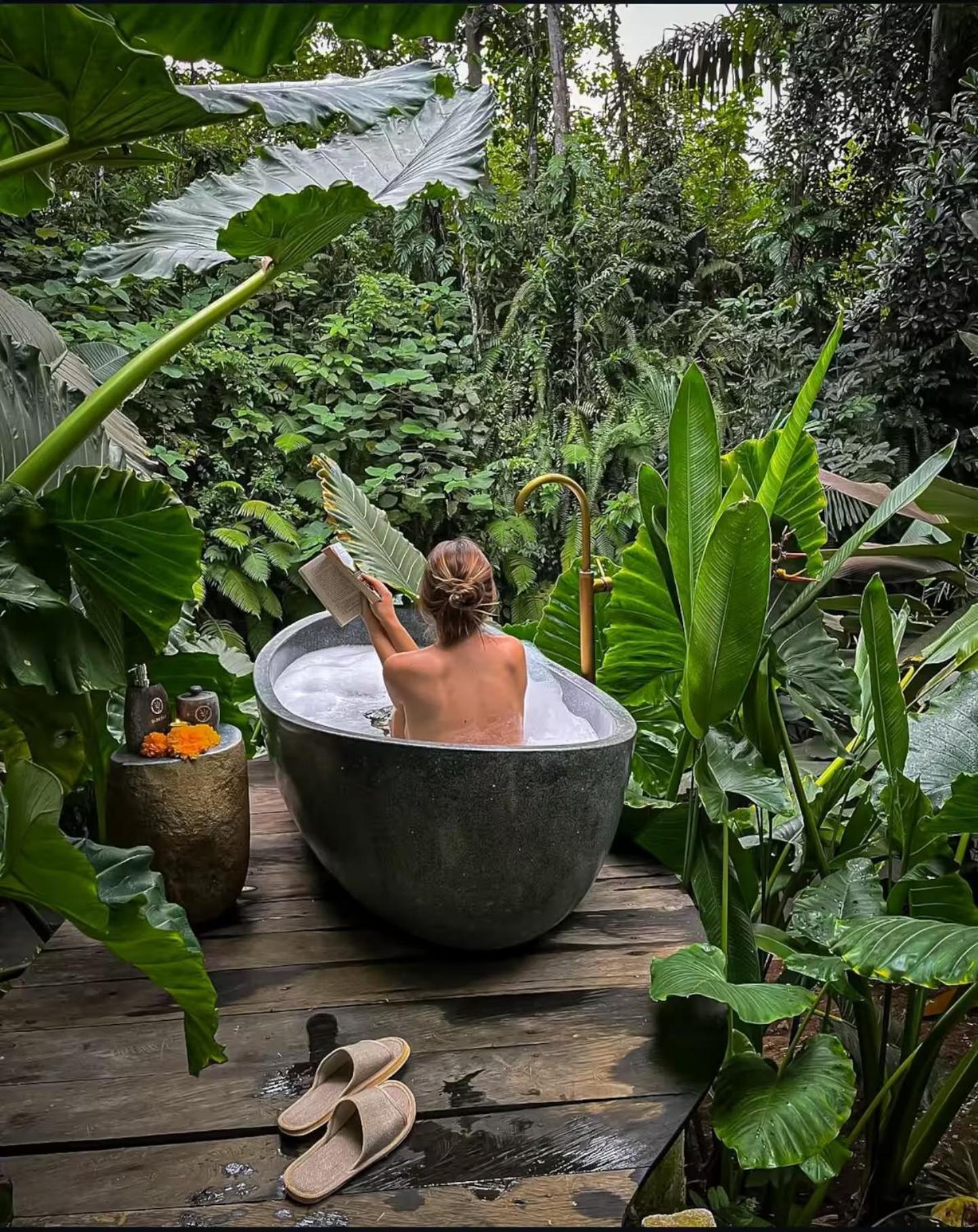 Wahem Eco Bamboo - Magical Bamboo House Ubud Bali Villa Luaran gambar